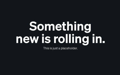 Something new is rolling in